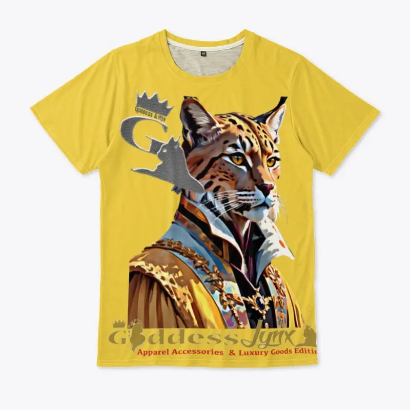 Regal Lynx Portrait Tee